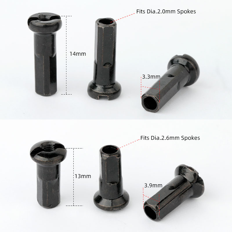 20/50 Con Đồng Núm Vú 14G 13G  - đánh giá và giá Spoke Nipple Brass