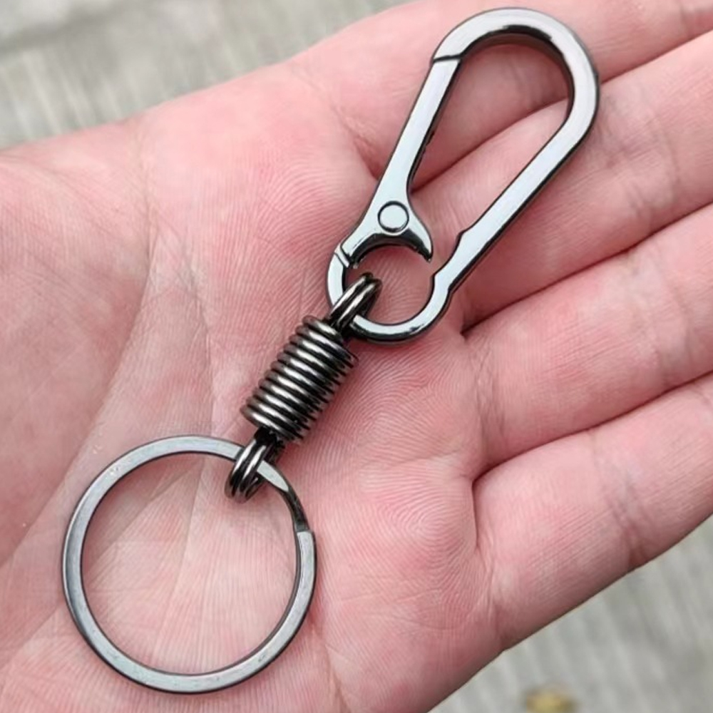 Simple Carabiner Clip Keyring  - đánh giá và giá Chain Quick Link
