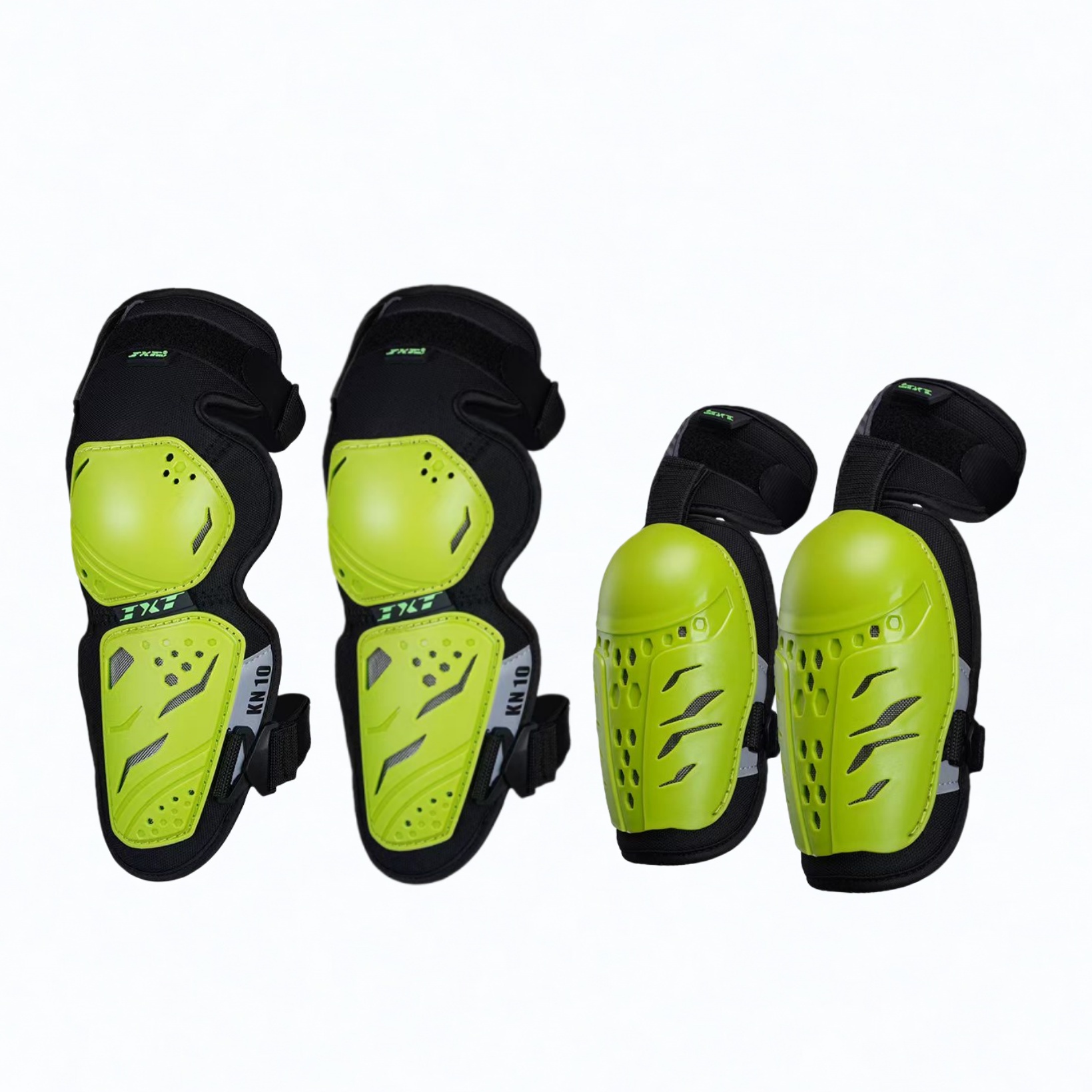 Kids Youth Knee Elbow Guards S - đánh giá và giá Mountain Biking Elbow Pads